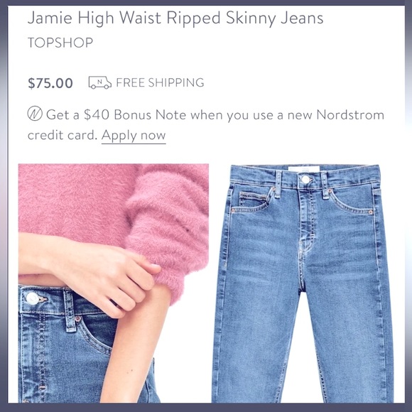 Top Shop Jaime Jeans - Picture 1 of 10
